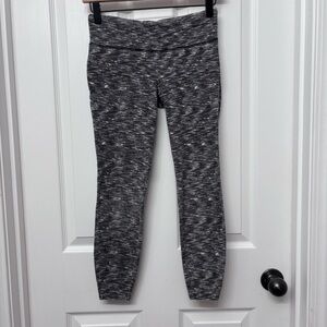 Gray Speckled Crop Leggings | Mossimo XS